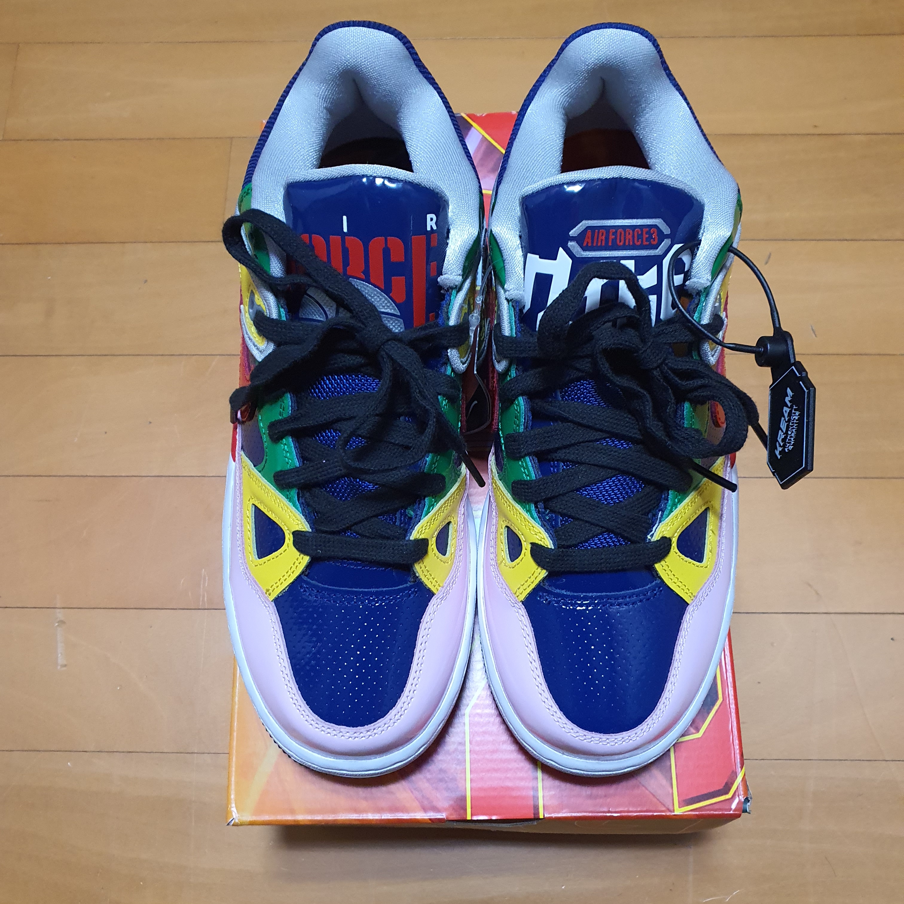 Nike x Nigo Air Force 3 Low SP Navy 착용 스타일