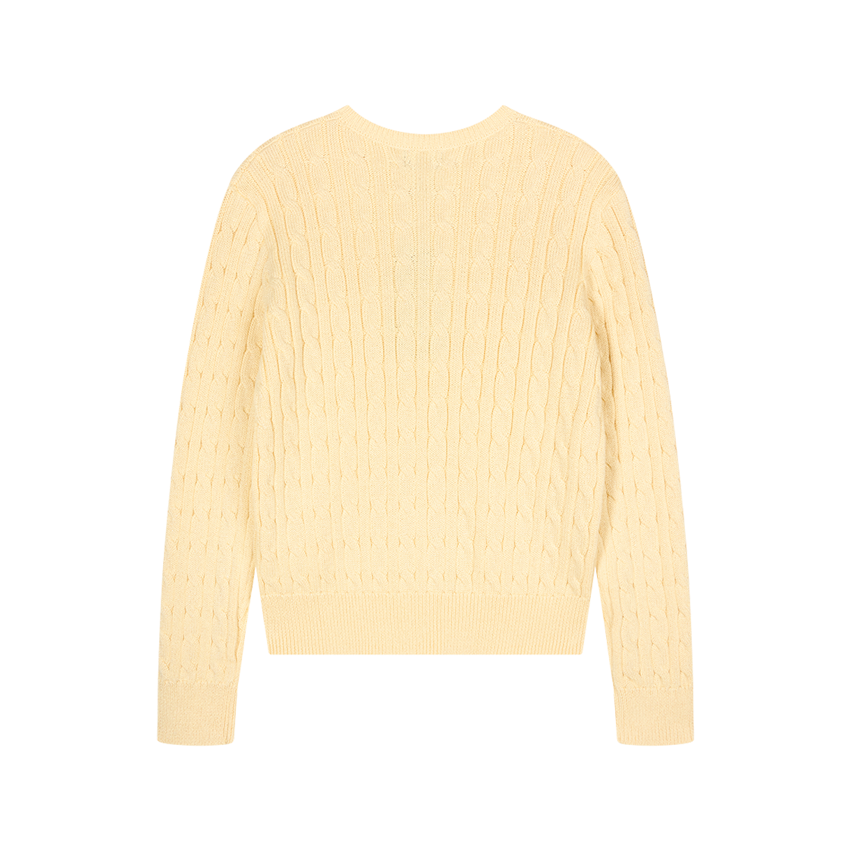 [10%적립] 폴로 랄프 로렌 칠드런 메탈릭 케이블 니트 가디건 티 버드 옐로우 위드 메탈릭 -  26SS([10%적립] Polo Ralph Lauren Children Metallic Cable Knit Cardigan T Bird Yellow W Metallic - 26SS) - 2