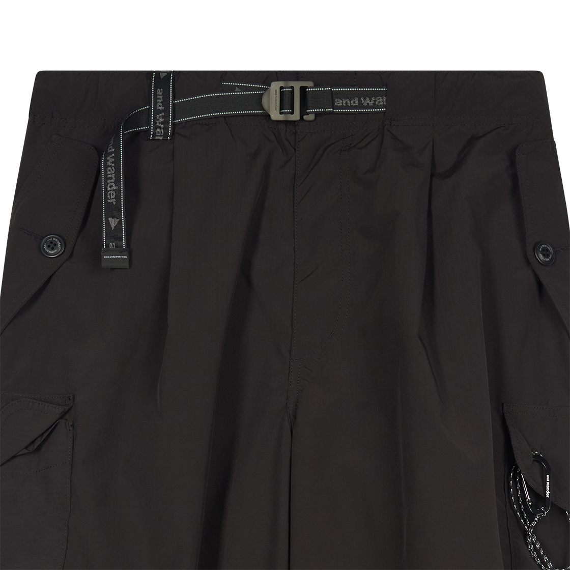 앤드 원더 091 오버사이즈 카고 팬츠 블랙 - 26SS(And Wander 091 Oversized Cargo Pants Black - 26SS) - 3