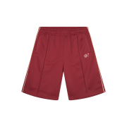 Walk In Paris Signature Burgundy Jogging Short Rouge - 26SS