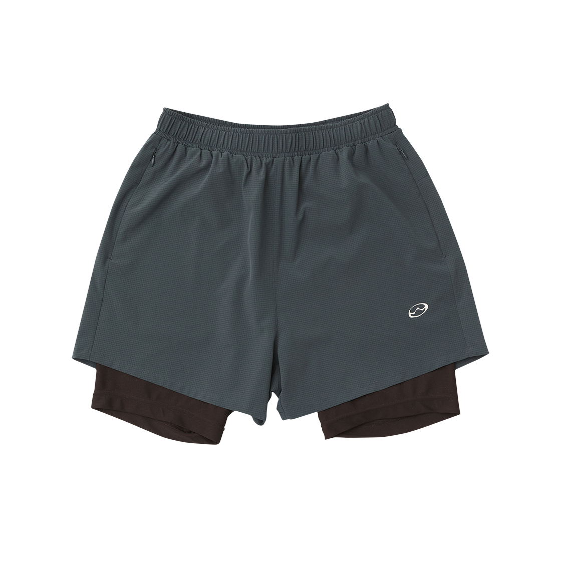 엠아이엠 레이어드 쇼츠 차콜그레이(MIM Layered Shorts Charcoal Grey)