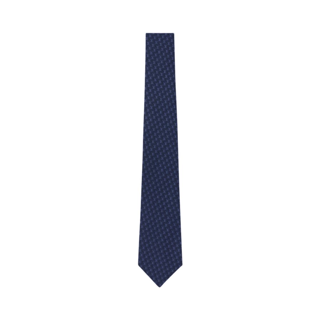 M98102 Louis Vuitton Interlocked Tie Navy
