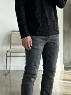 Nike Air Force 1 '07 LX Black 착용 스타일