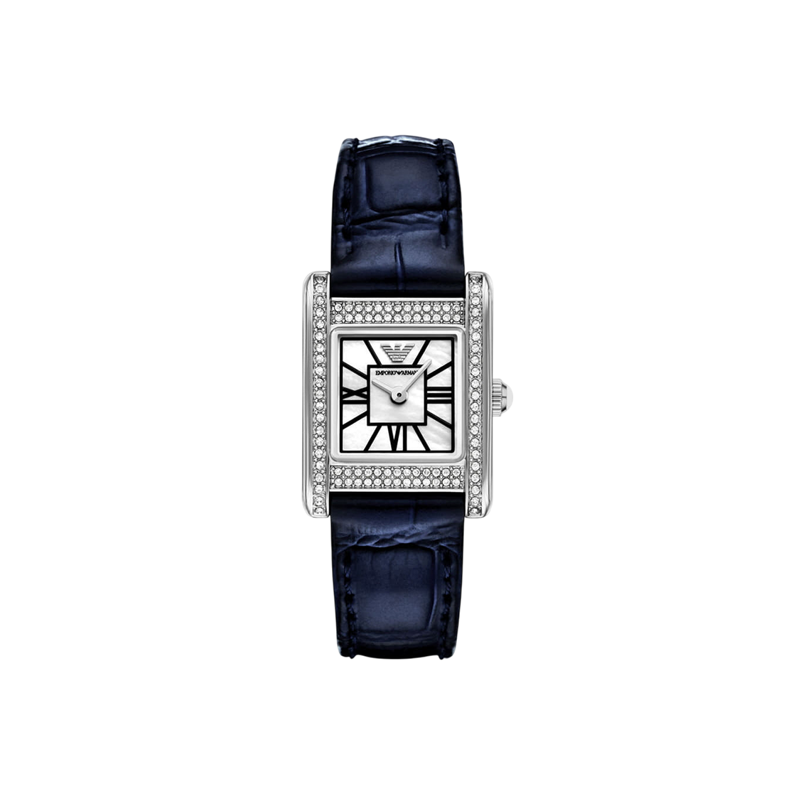 AR11718 [20% 쿠폰] (W) Emporio Armani Quartz Two-Hand 26mm Leather Blue Silver