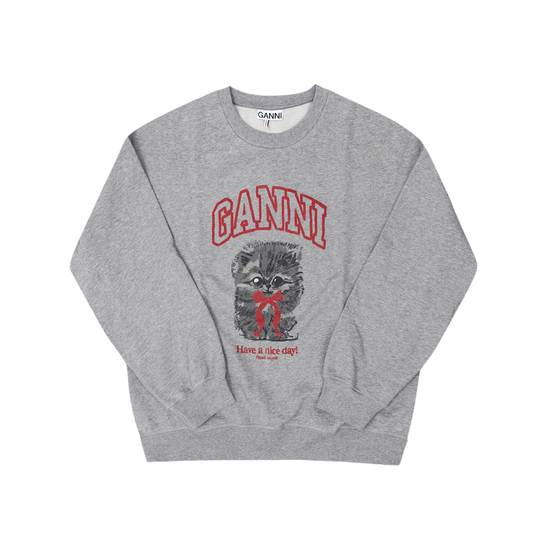 A1060016 920 [20% 쿠폰] (W) Ganni Kitty Sweatshirt Paloma