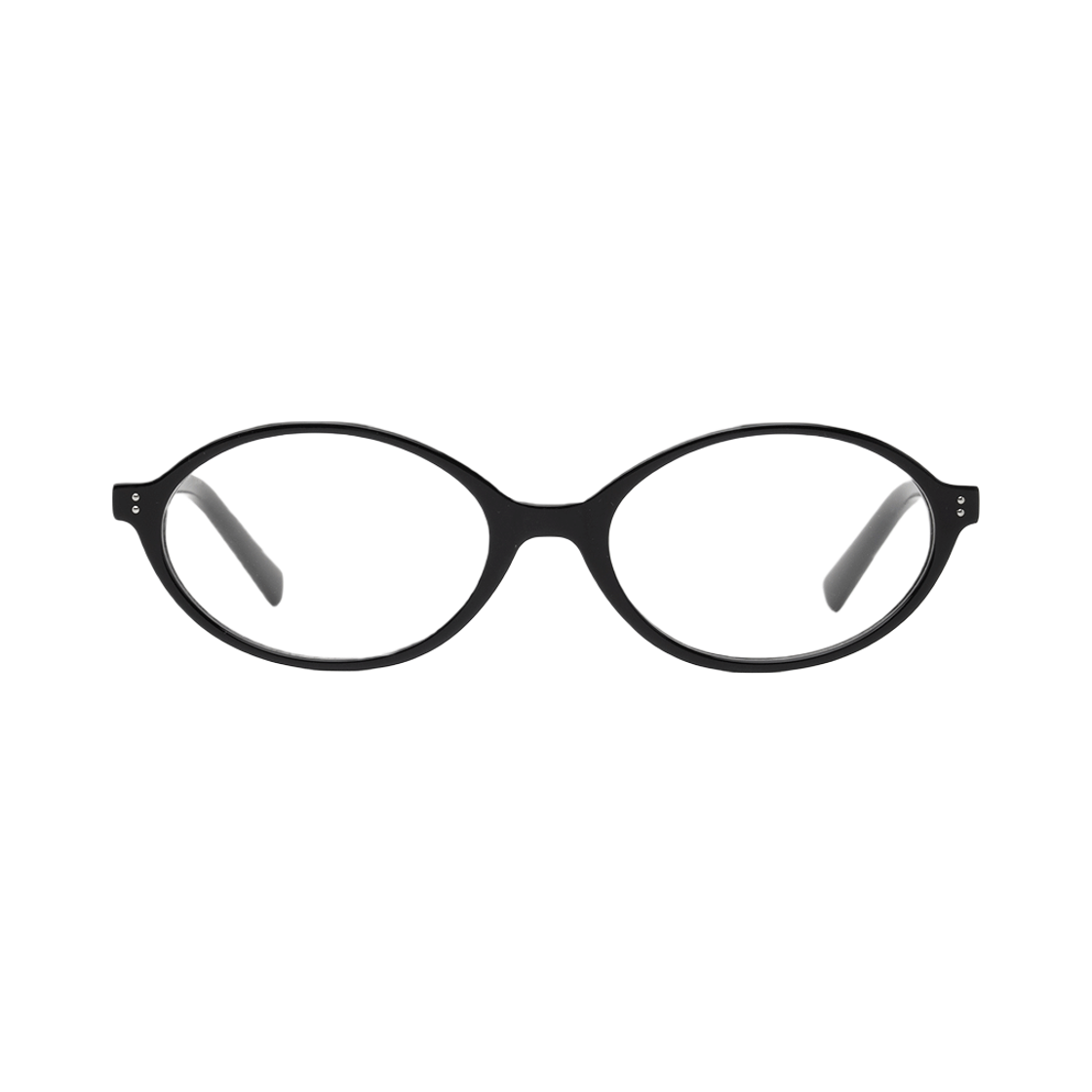 밀로 우먼 눕 오벌 글래시즈 블랙