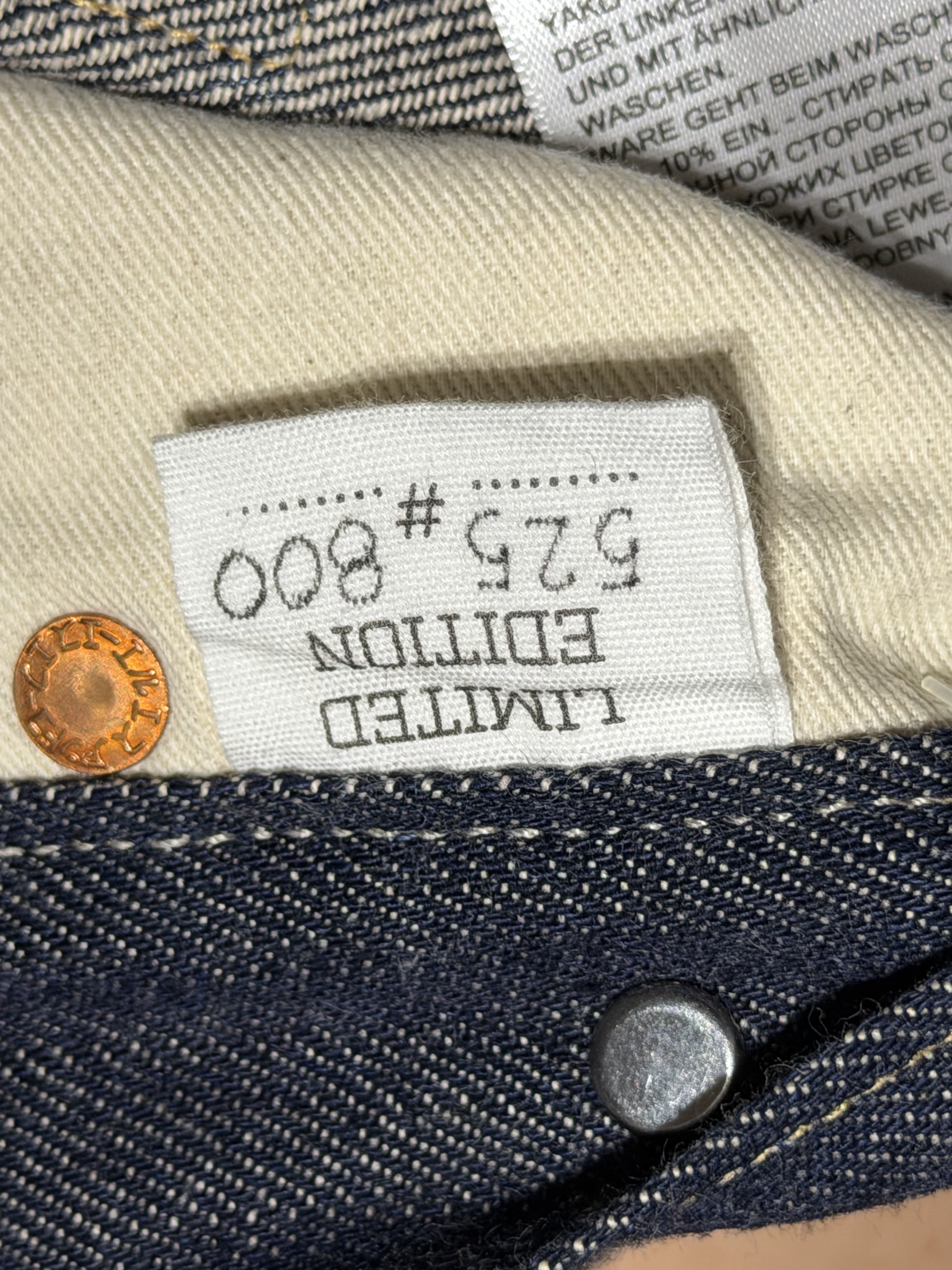 Levi's LVC 1922 501 Jean Rigid 150th Anniversary Limited Edition 착용 스타일 - 4