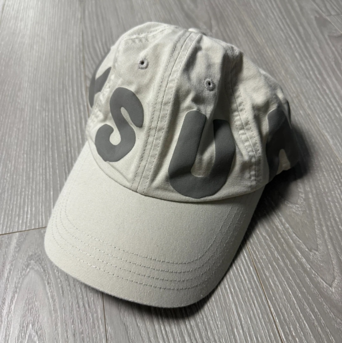 [더블적립] sunlovetour Capital Cap Ivory 착용 스타일