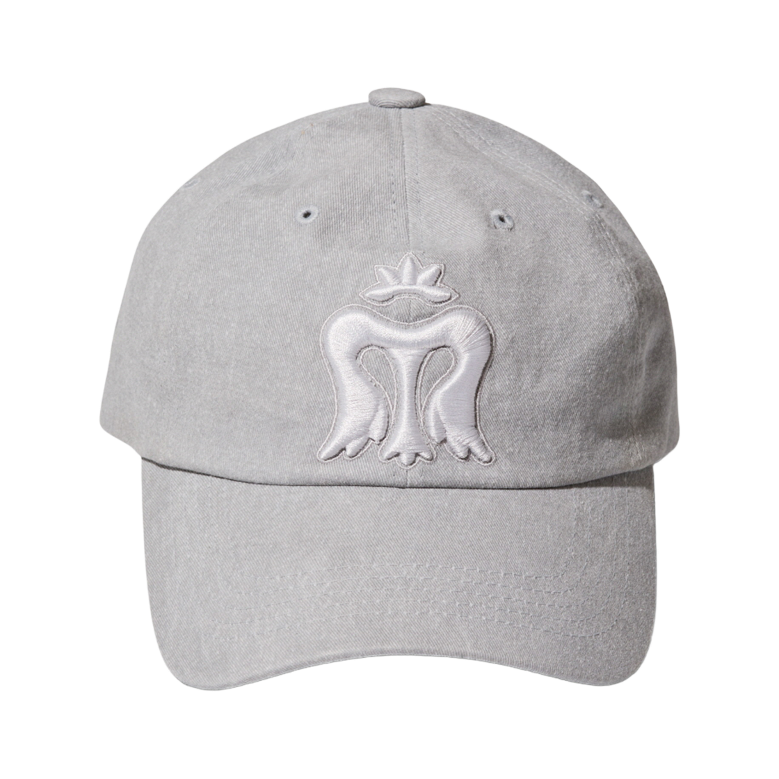 테레루 심플 로고 볼 캡 그레이(TERERU Simple Logo Ball Cap Gray)