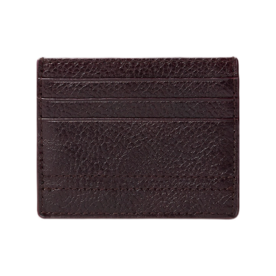 르메르 기어 카드 홀더 레더 다크 에그플랜트(Lemaire Gear Card Holder in Leather Dark Eggplant) - 1