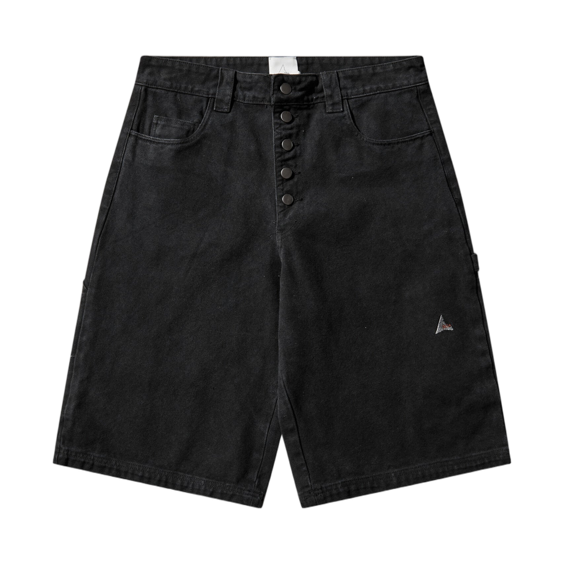 로아 애쉬 캔버스 쇼츠 워시드 블랙(ROA Ash Canvas Shorts Washed Black)