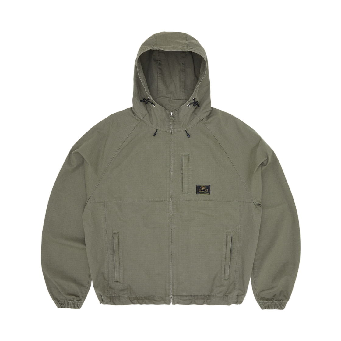 코르테이즈 게릴라즈 립스탑 자켓 올리브(Corteiz Guerillaz Ripstop Jacket Olive) - 1