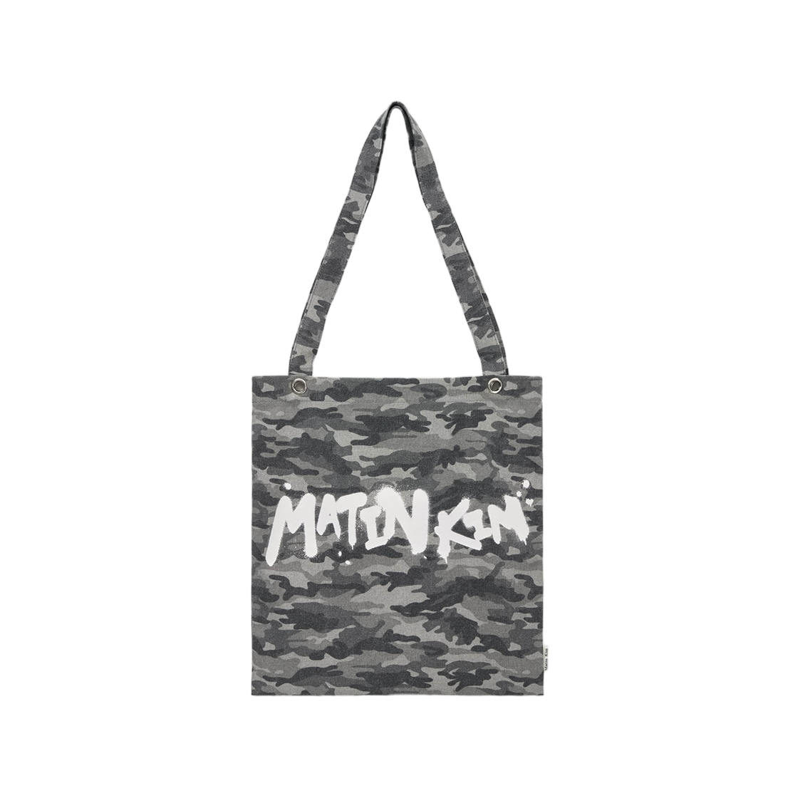 MK2611BG013MGY Matin Kim Matin Camouflage Ecobag In Grey