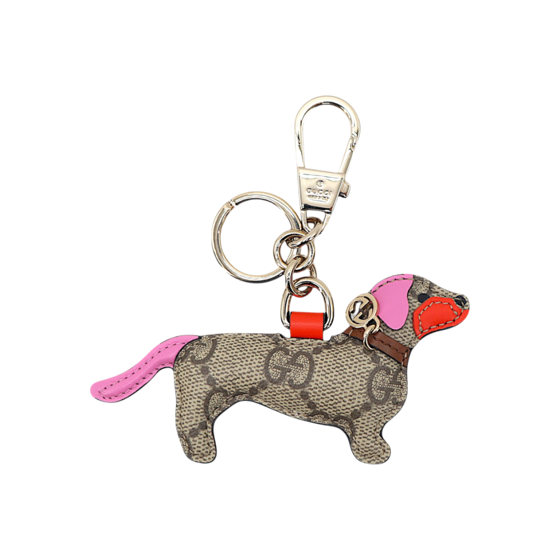 IT5NEG2HJBFR Gucci Dog Shape Bag Charm 821812