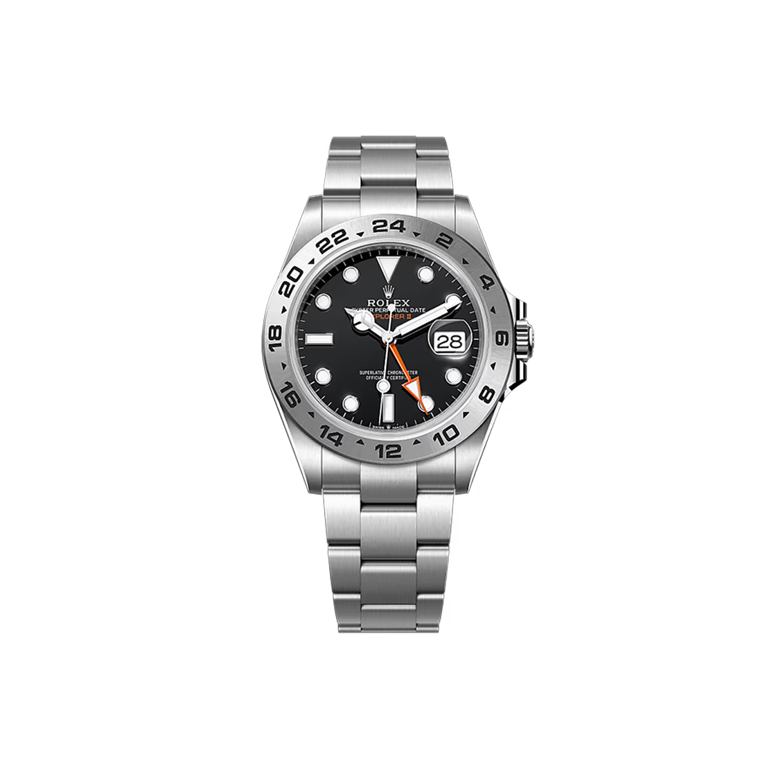 롤렉스 익스플로러Ⅱ 42-226570 블랙 바+도트 오이스터 NO.7544(Rolex Explorer II 42mm Black Dial Oyster No. 7544) - 1