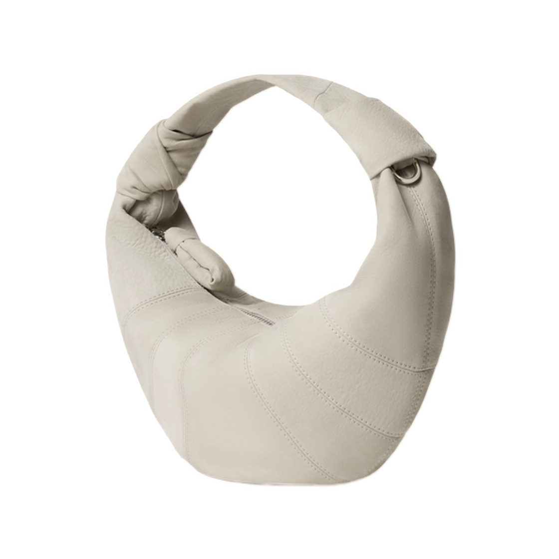 르메르 미니 포춘 크루아상 백 누벅 레더 소프트 세이지(Lemaire Mini Fortune Croissant Bag in Nubuck Leather Soft Sage) - 2