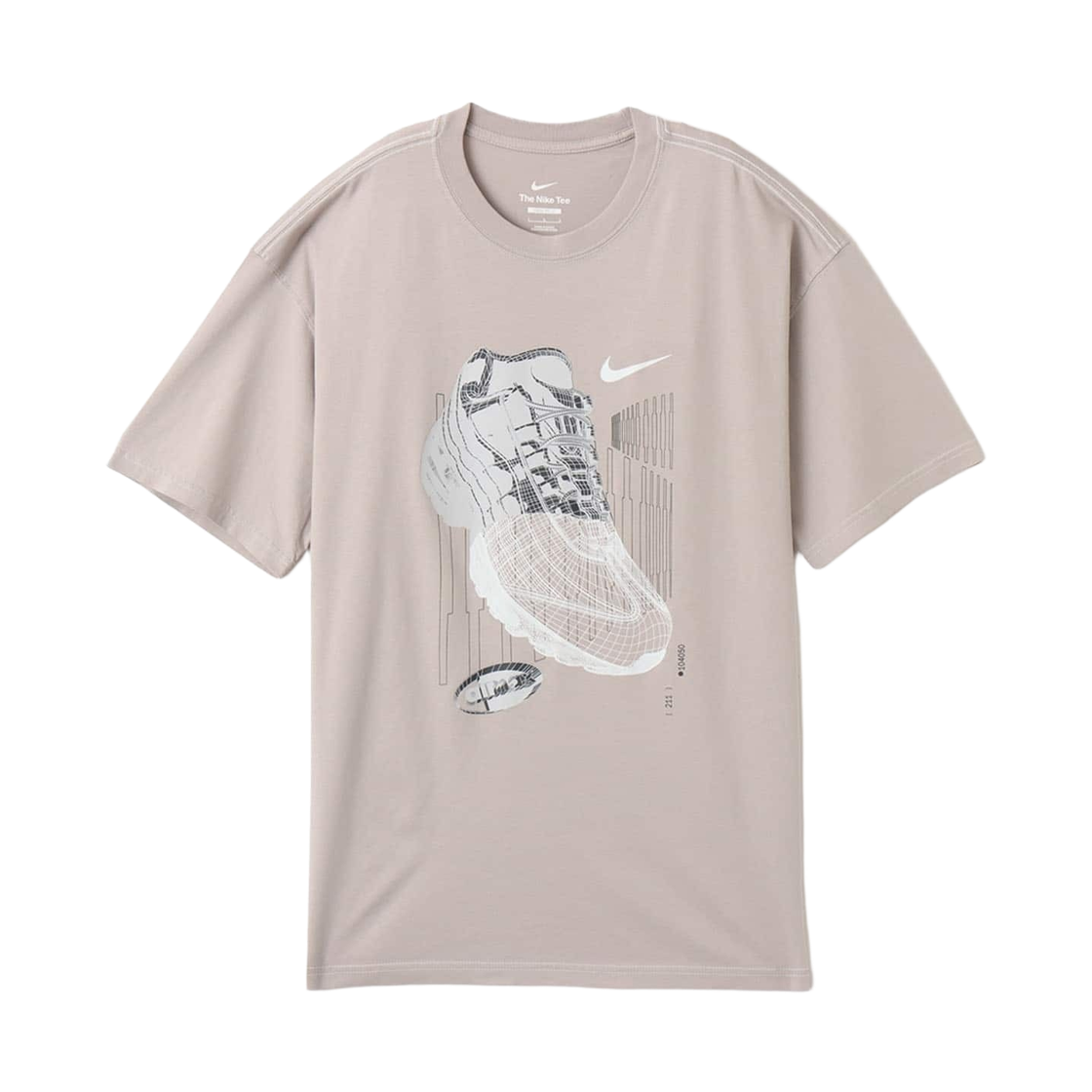 IQ3766-078 Nike City Pack T-Shirt College Grey Off White (IQ3766-078)