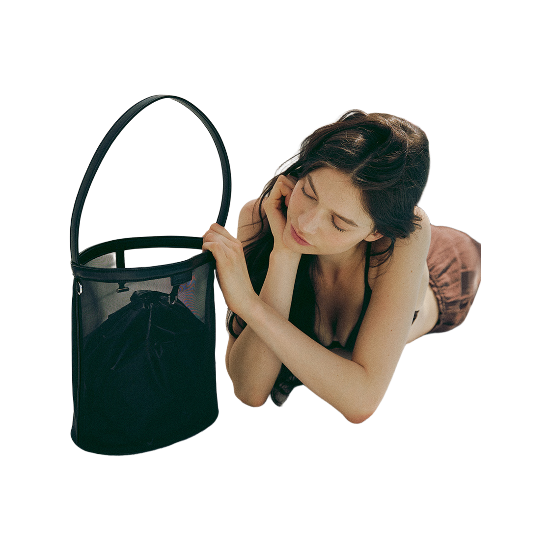 모어모르 옹드백 블랙(moremorr Onde Bag Black) - 6