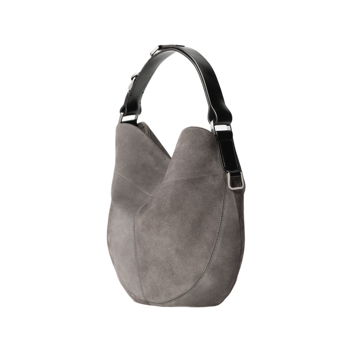 르메르 호보 퀴버 클립 백 스웨이드 레더 밍크(Lemaire Hobo Quiver Clip Bag in Suede Leather Mink) - 2
