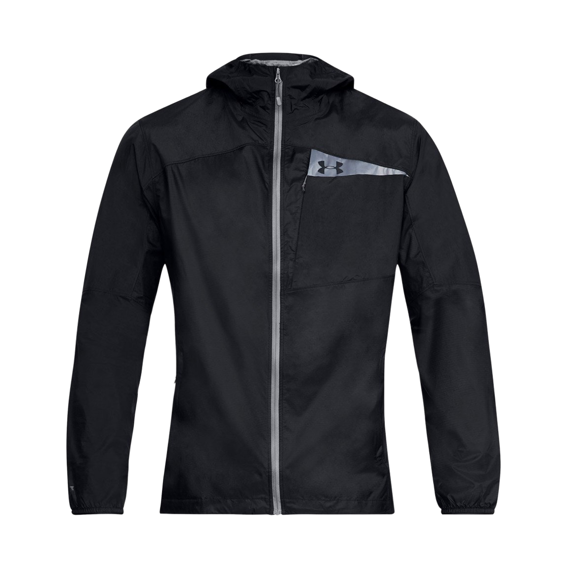 언더아머 스크램블러 하이브리드 레인 쉘 블랙(Under Armour Scrambler Hybrid Rain Shell Black)