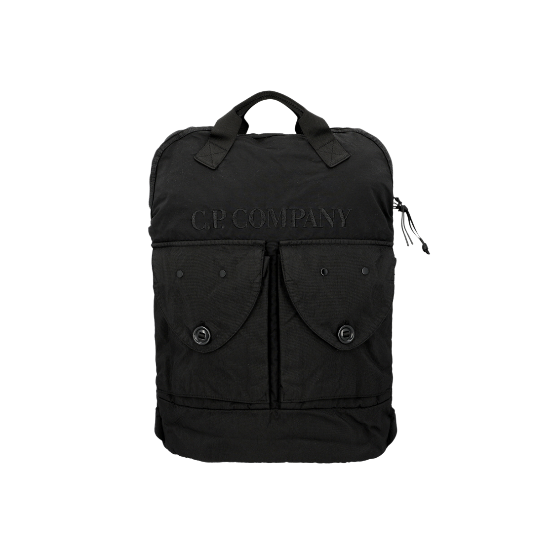 20CMAC051A 110540M 999 [20% 쿠폰] C.P. Company Panama-R Mixed Zip Backpack Black - 26SS