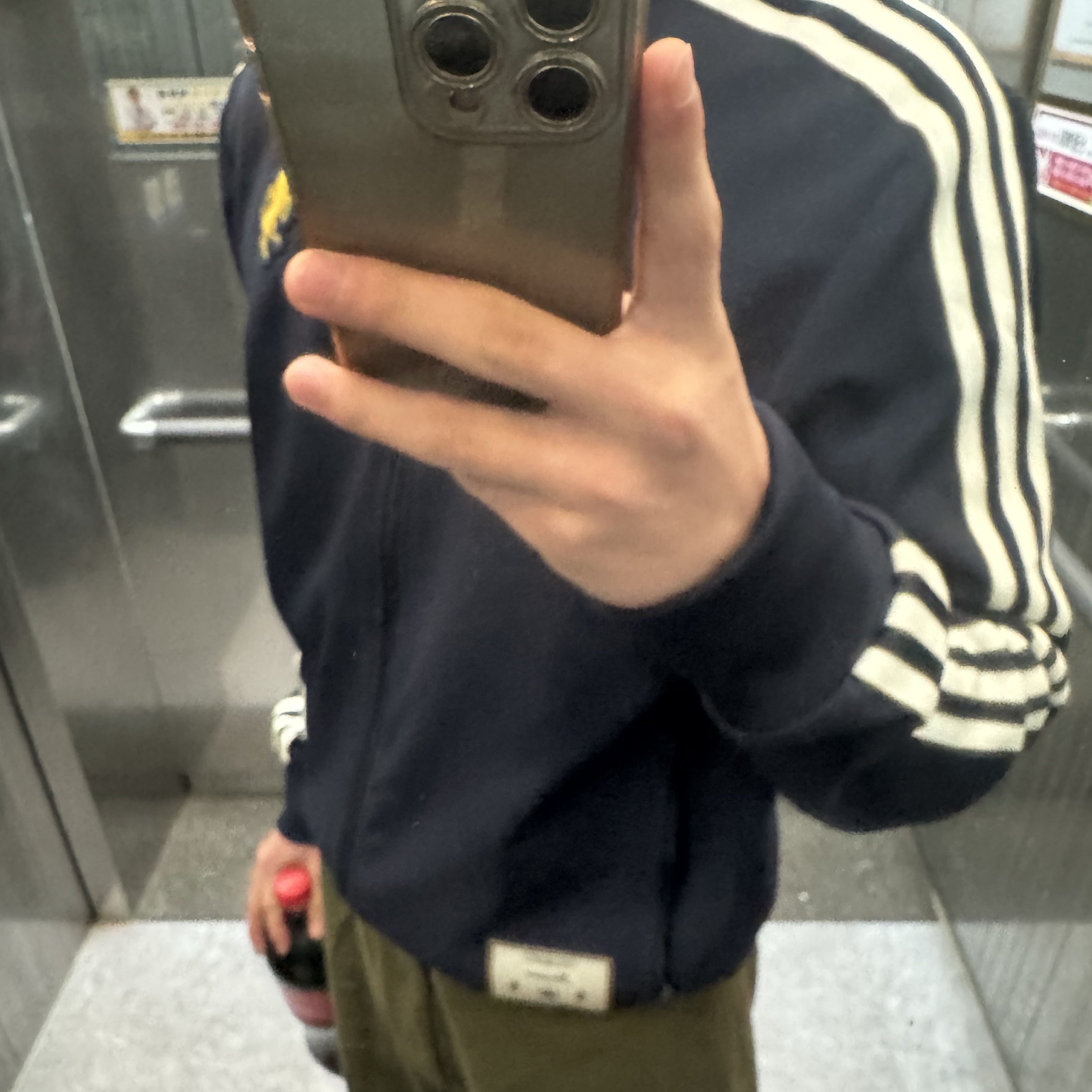 Adidas Juventus Terrace Icon Track Top Legend Ink - US Sizing 착용 스타일