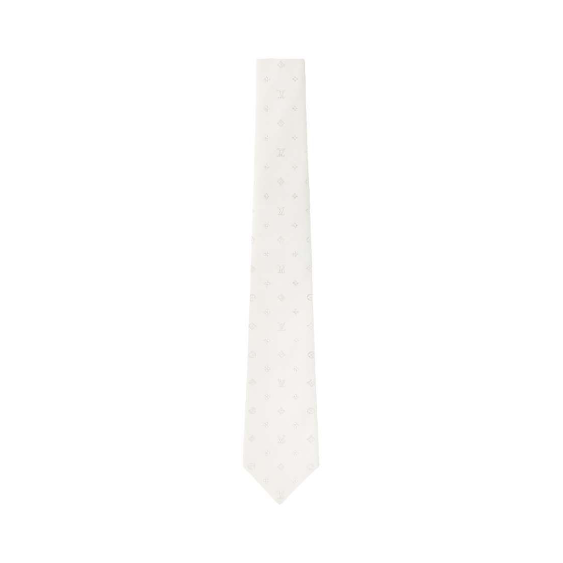 M98230 Louis Vuitton Mini Monogram Spaced Out Tie White