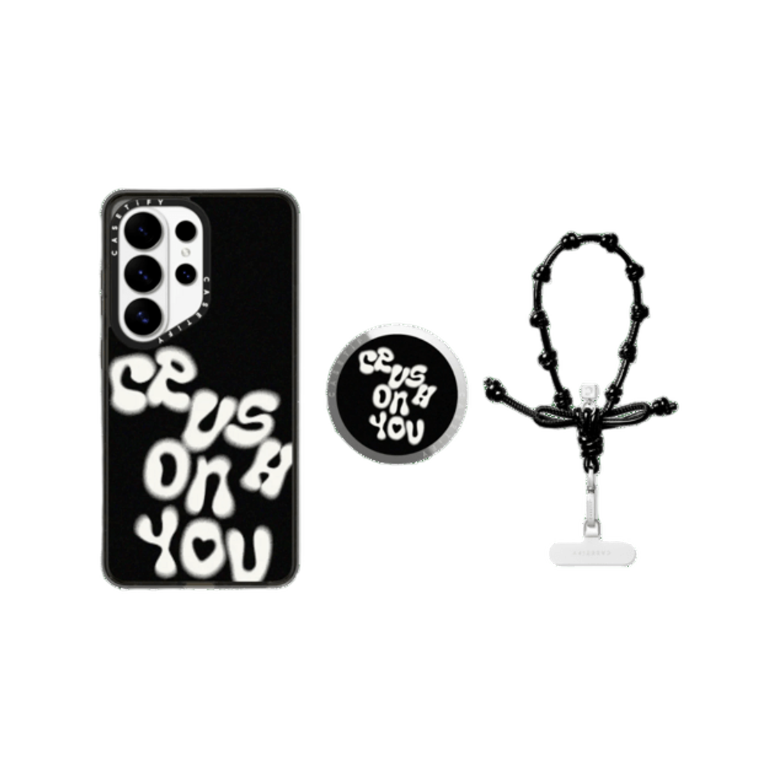 케이스티파이 x 아일릿 원희 풀 룩 트리오 스위트 크러쉬 (3개 세트)(Casetify x Illit Wonhee Full Look Trio Sweet Crush (Set of 3)) - 1
