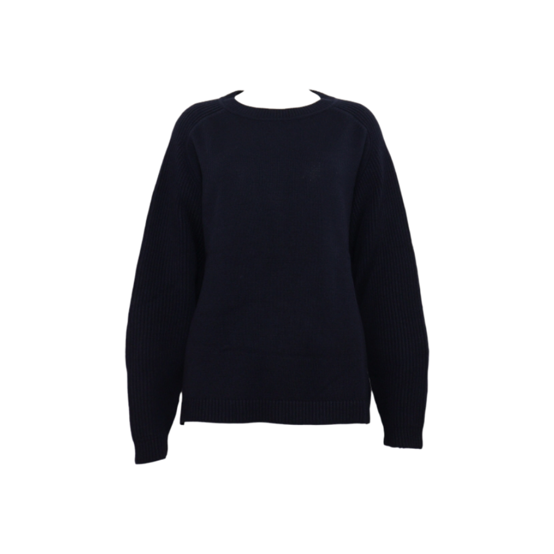 IT3KM7TQ73GV Ferragamo Navy Wool Women's Knit Sweater