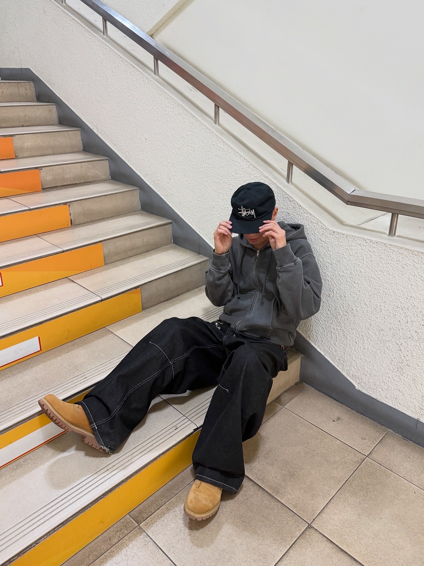 Stussy Basic Strapback Cap Black, Timberland Premium 6 inch Waterproof Boot Wheat Nubuck - Wide 착용 스타일 - 6