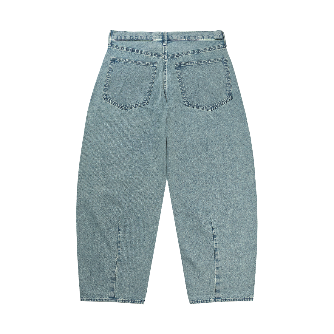 GU 배럴 레그 진 레귤러 블루(GU Barrel Leg Jeans Regular Blue) - 2