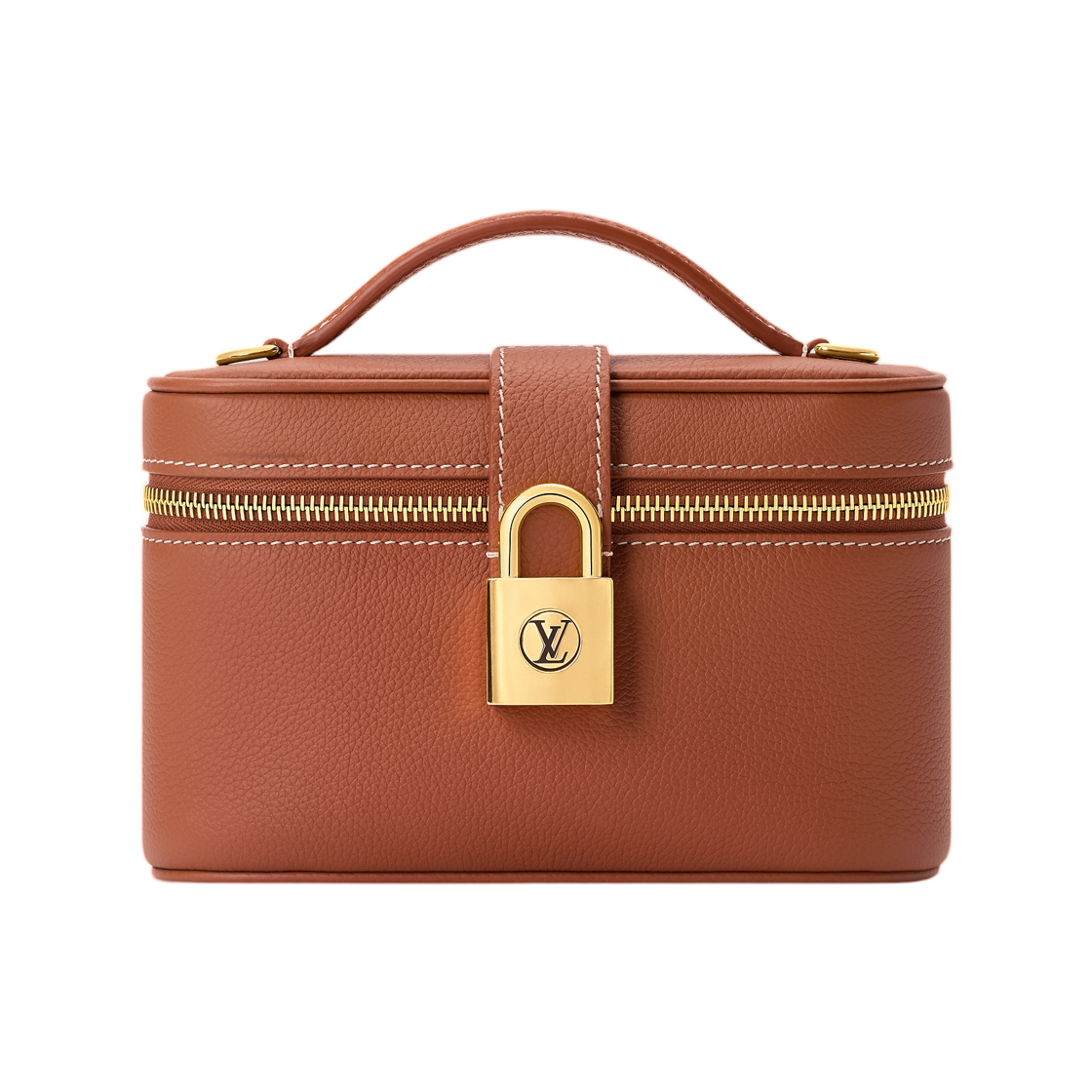 M27505 Louis Vuitton Low Key Vanity Pouch Cognac