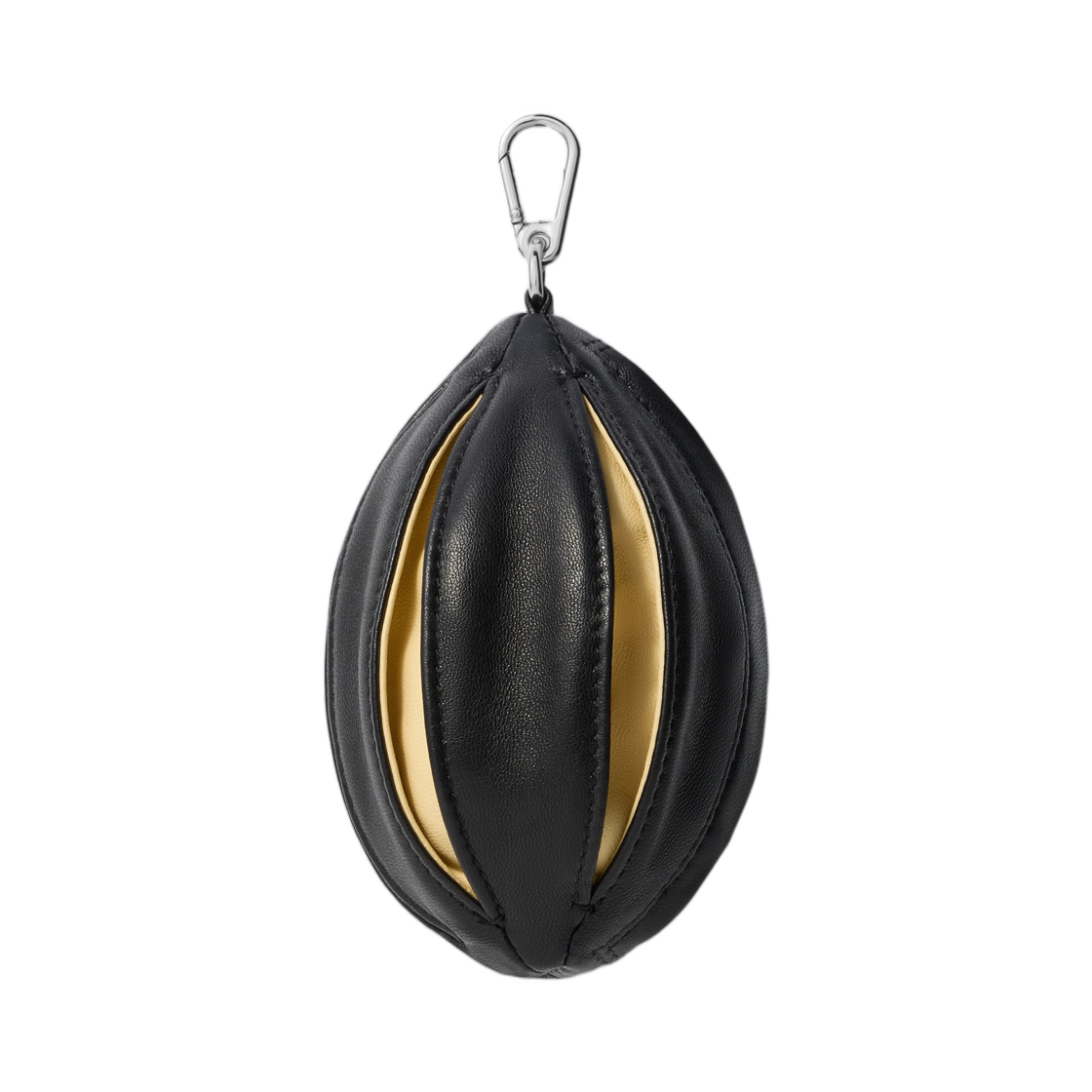 르메르 벌룬 백 참 레더 블랙 마카다미아(Lemaire Balloon Bag Charm in Leather Black Macadamia) - 1