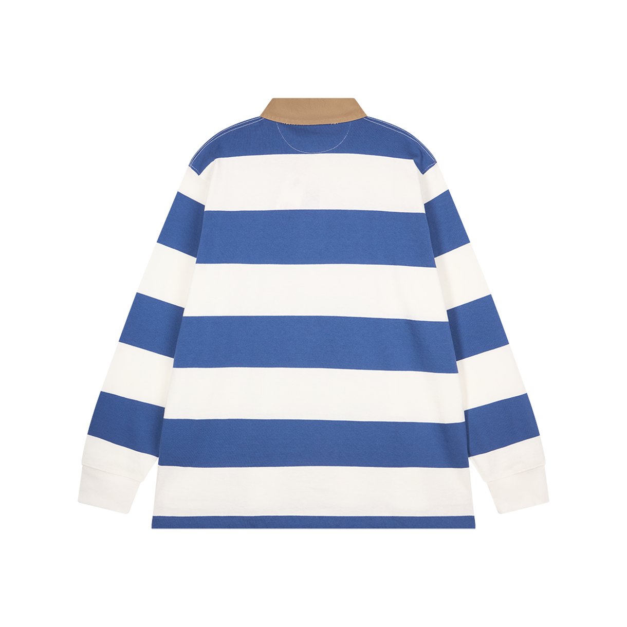 [10%적립] 폴로 랄프 로렌 클래식 핏 카키 칼라 럭비 셔츠 올드 로얄 트로피 크림 - 26SS([10%적립] Polo Ralph Lauren Classic Fit Khaki Collar Rugby Shirt Old Royal Trophy Cream - 26SS) - 2