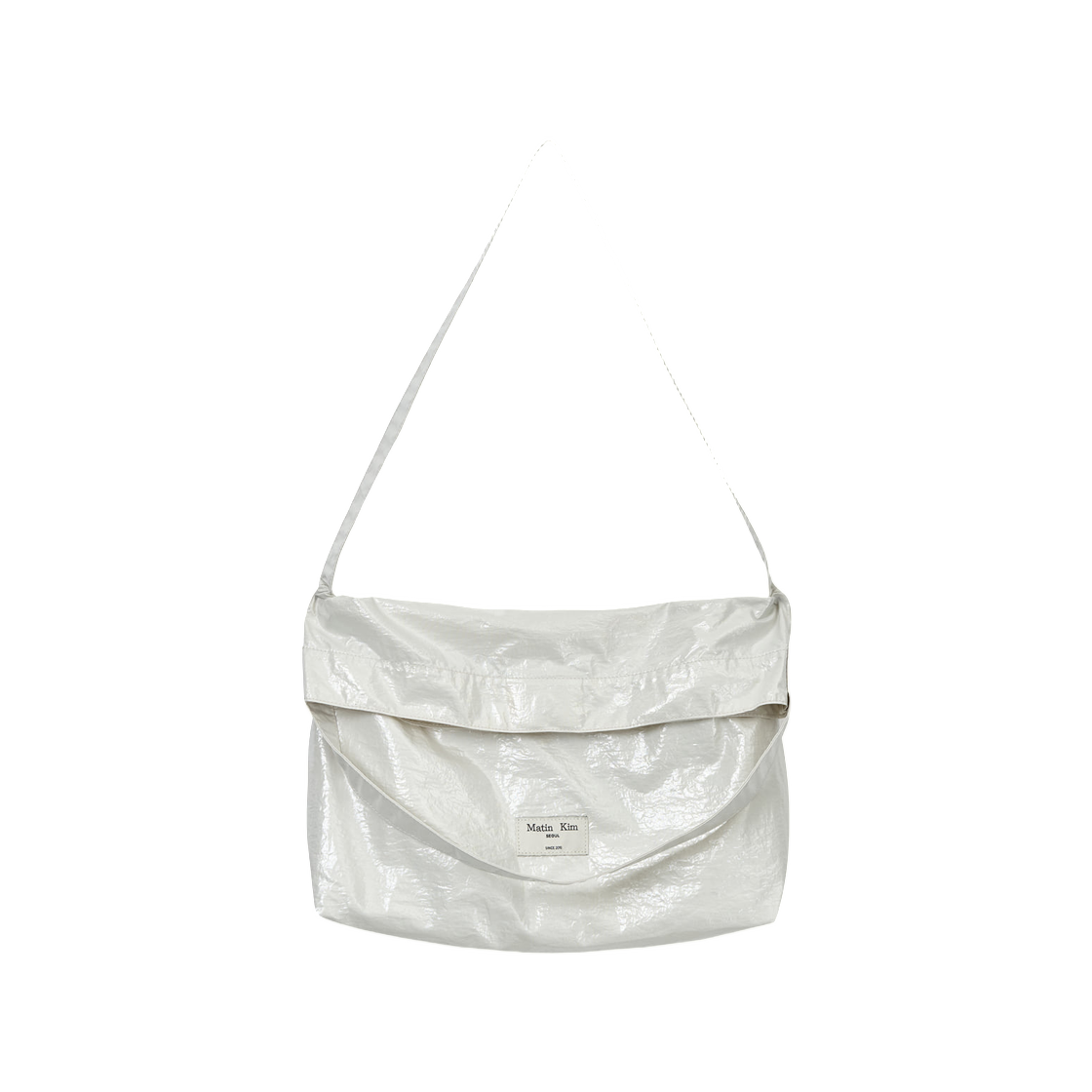 마뗑킴 글로시 라이트 투 웨이 백 아이보리(Matin Kim Glossy Light Two Way Bag In Ivory) - 2