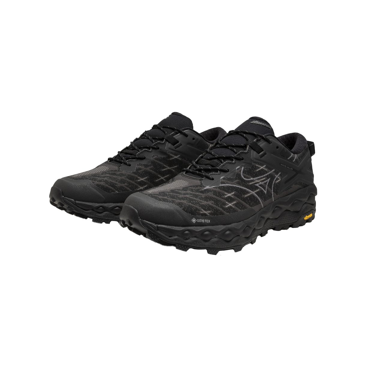 미즈노 웨이브 무진 LS GTX 블랙 콰이엇 쉐이드 블랙 샌드 - 26SS(Mizuno Wave Mujin LS GTX Black Quiet Shade Black Sand - 26SS) - 6