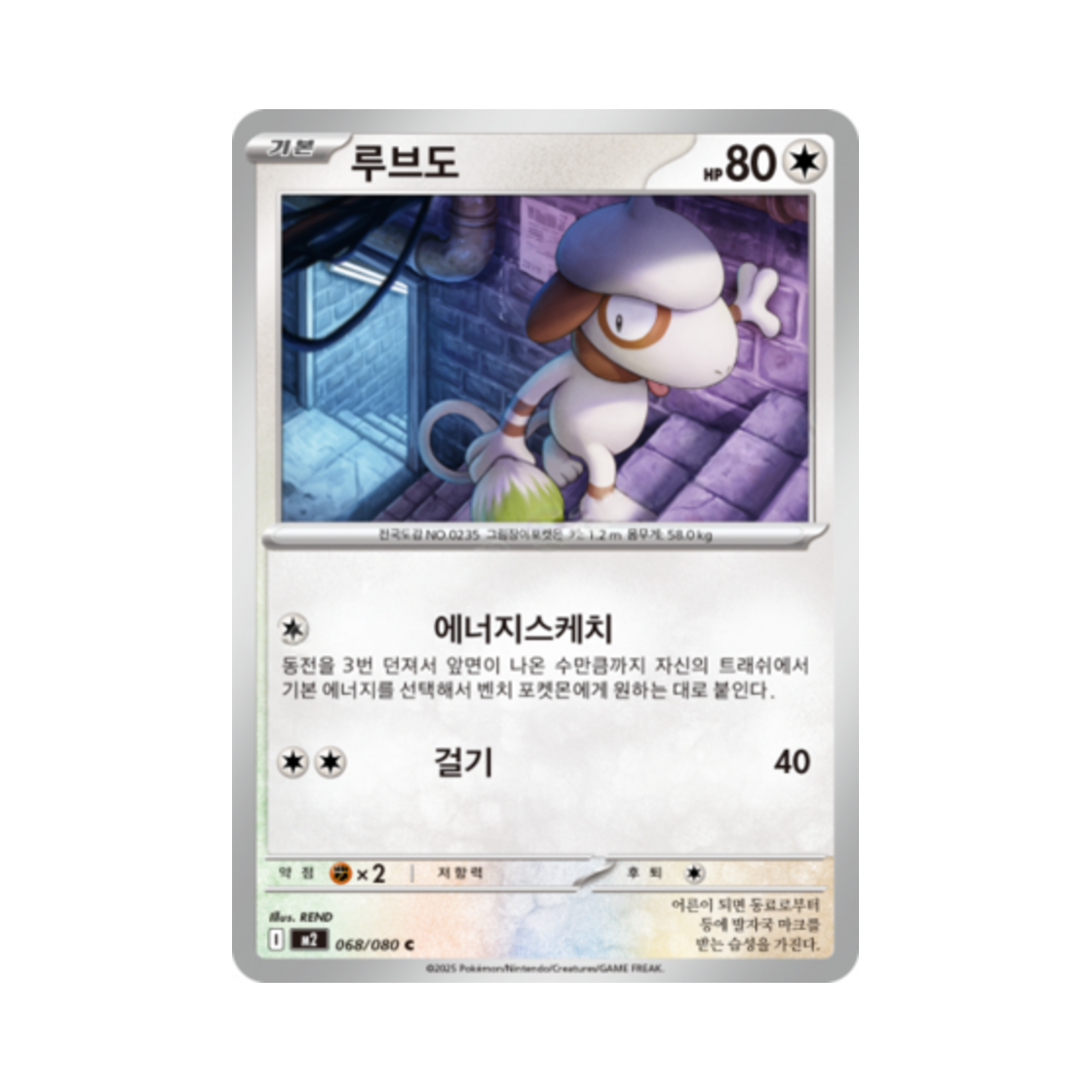 포켓몬 TCG 루브도 C 메가 확장팩 인페르노 X (한글판)(Pokemon TCG Smeargle C Inferno X (Korean Ver.)) - 1