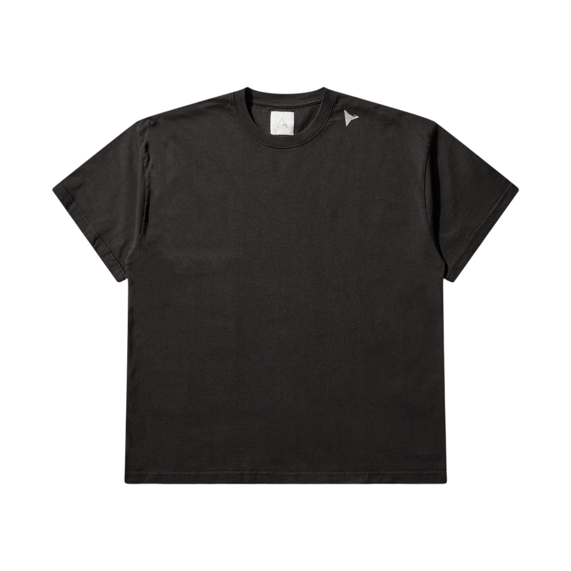 로아 로고 티셔츠 워시드 블랙(ROA Logo T-Shirt Washed Black)