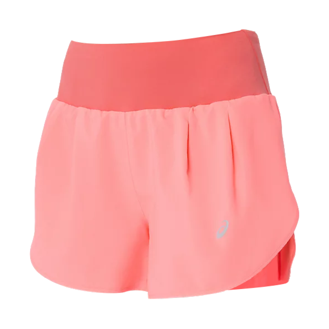 (W) 아식스 로드 3.5인치 쇼츠 코랄((W) Asics Road 3.5 Inch Shorts Coral) - 1