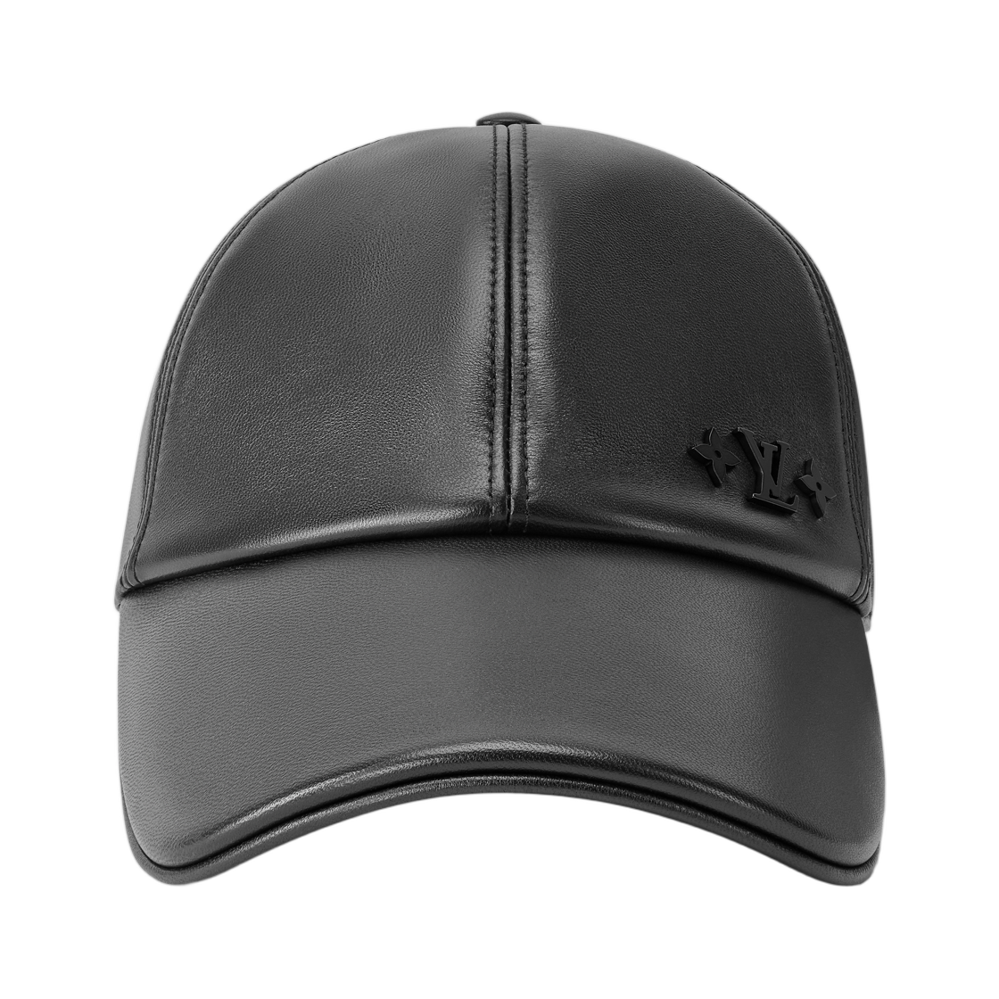 - Louis Vuitton Medaillon Leather Cap Black