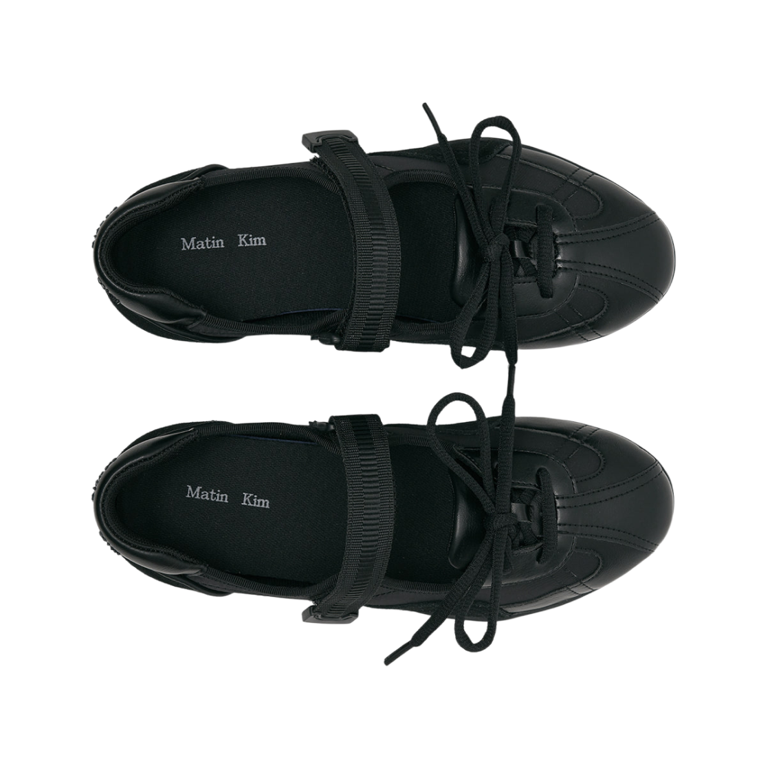 (W) 마뗑킴 스포티 메리제인 스니커즈 블랙((W) Matin Kim Sporty Maryjane Sneakers In Black) - 2
