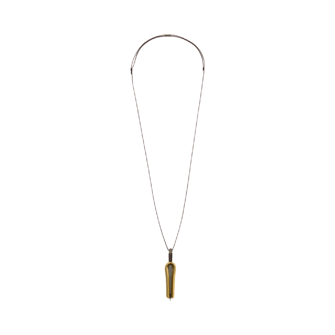 르메르 죠 하프 네클리스 스테인리스 스틸 멀티컬러(Lemaire Jaw Harp Necklace in Stainless Steel Multicolor) - 1