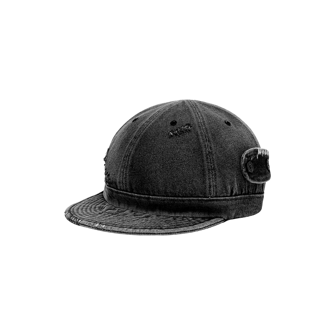 VH2GSFAB31ABK Thevinylhouse Raw Country Ball Cap Black