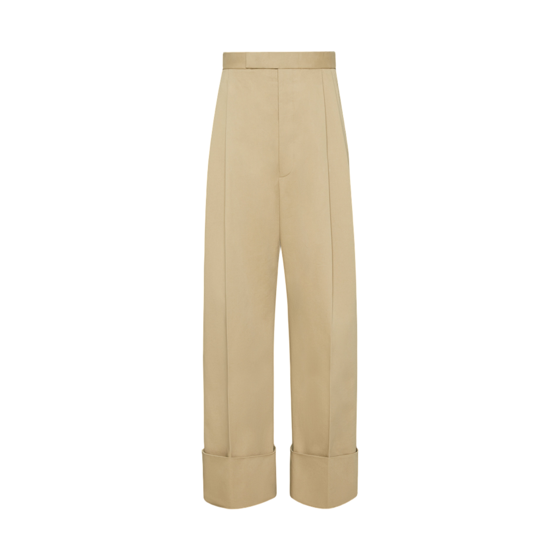 톰브라운 코튼 개버딘 더블 플리츠 트라우저 카키(Thom Browne Cotton Gabardine Double Pleat Trouser Khaki)