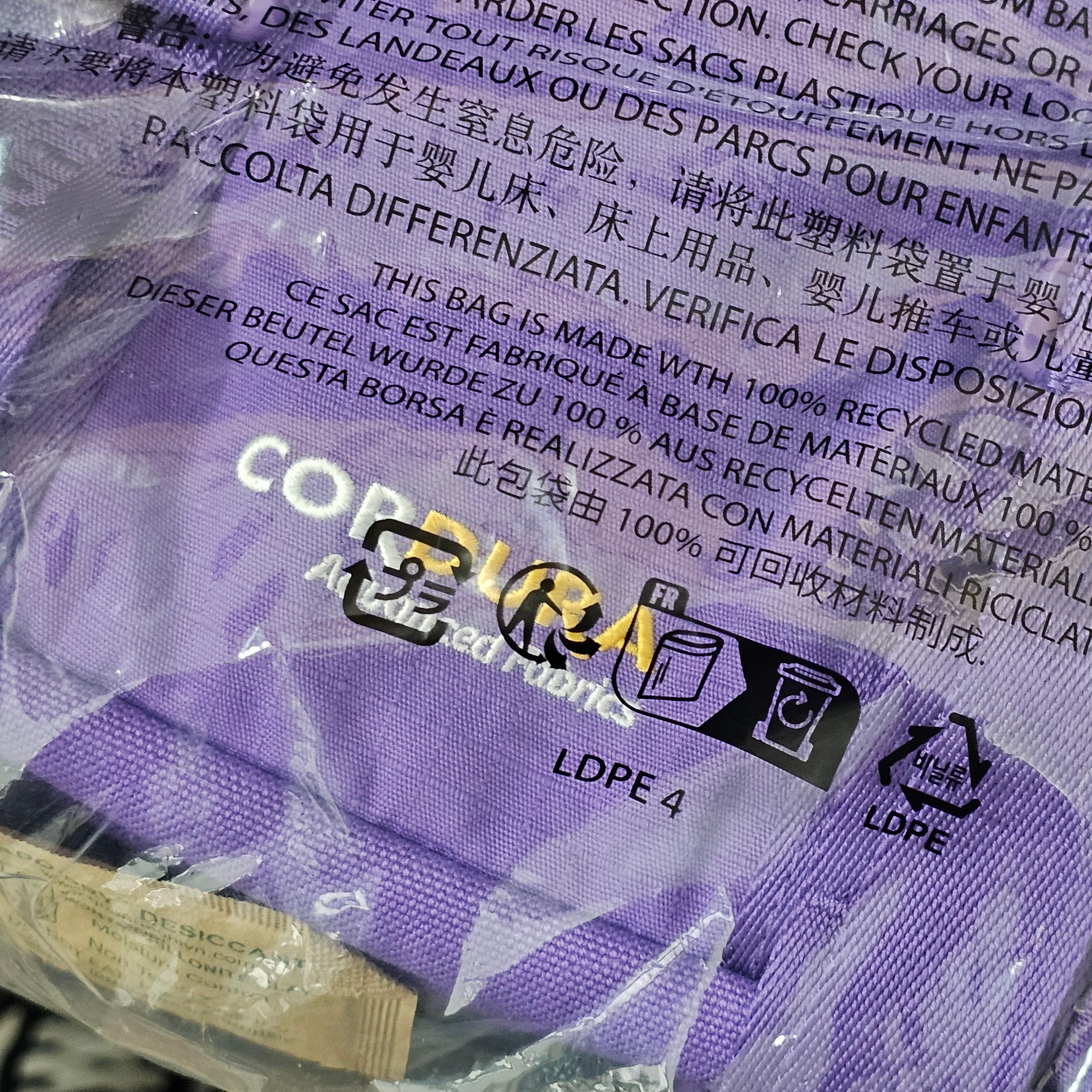 Supreme Mini Duffle Bag Purple - 26SS 착용 스타일 - 4
