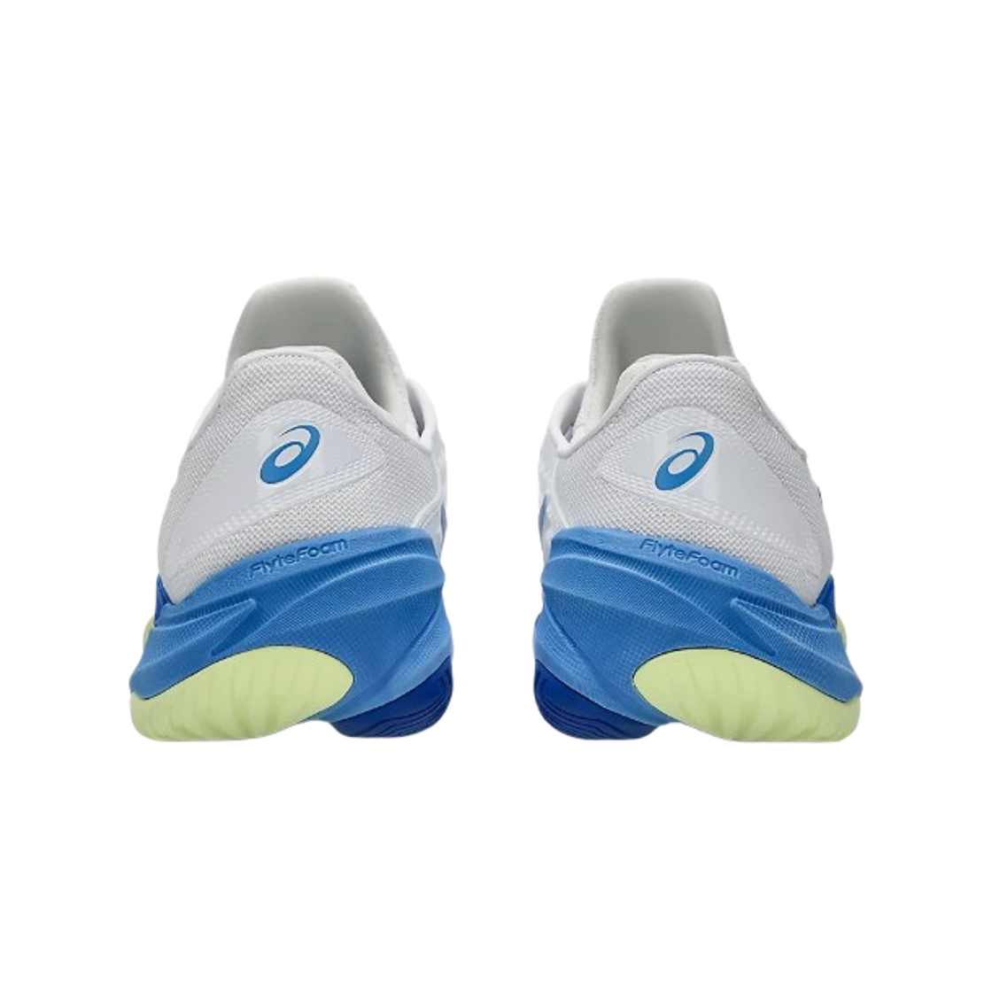 (W) 아식스 코트 FF 3 화이트 일루션 블루((W) Asics Court FF 3 White Illusion Blue) - 3