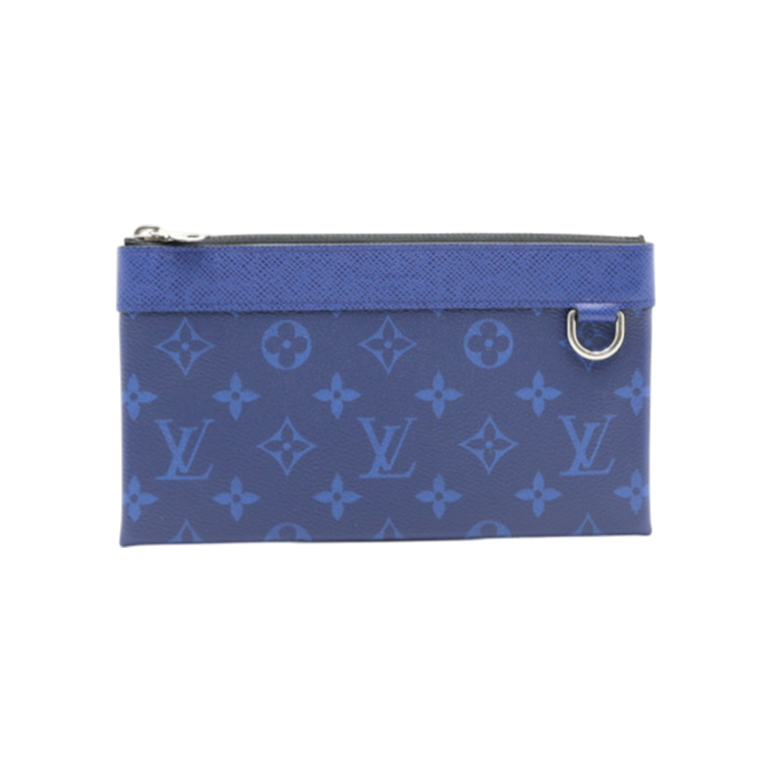 루이비통 M30278 코발트 타이가 모노그램 디스커버리 포쉐트 파우치 겸 미니 클러치백 aa22594(Louis Vuitton M30278 Cobalt Taiga Monogram Discovery Pouch & Mini Clutch) - 1