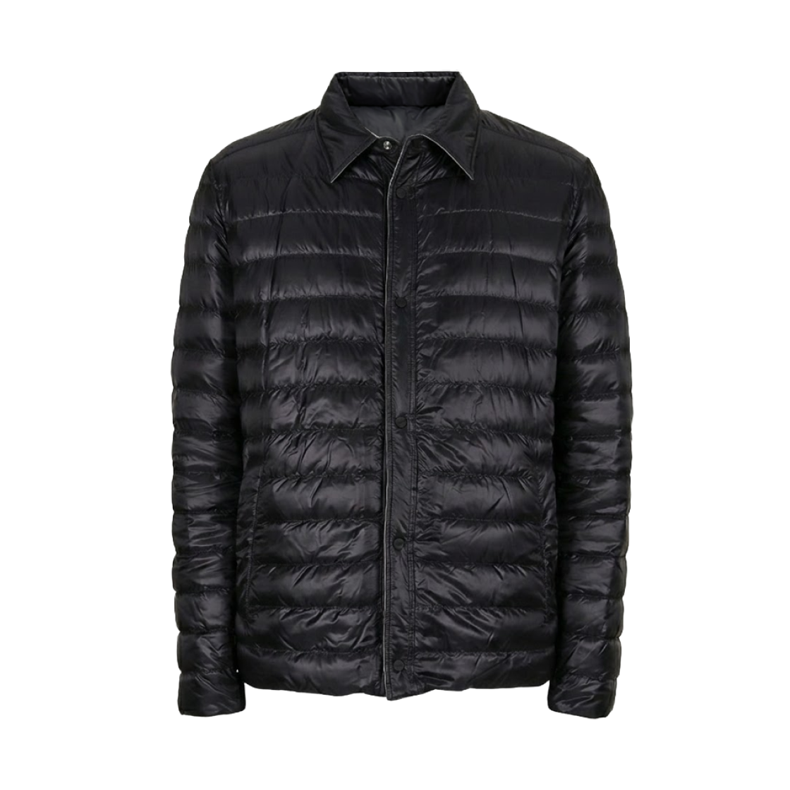 PI001321U-12020Z-9394 Herno Reversible Down Jacket Black Grey