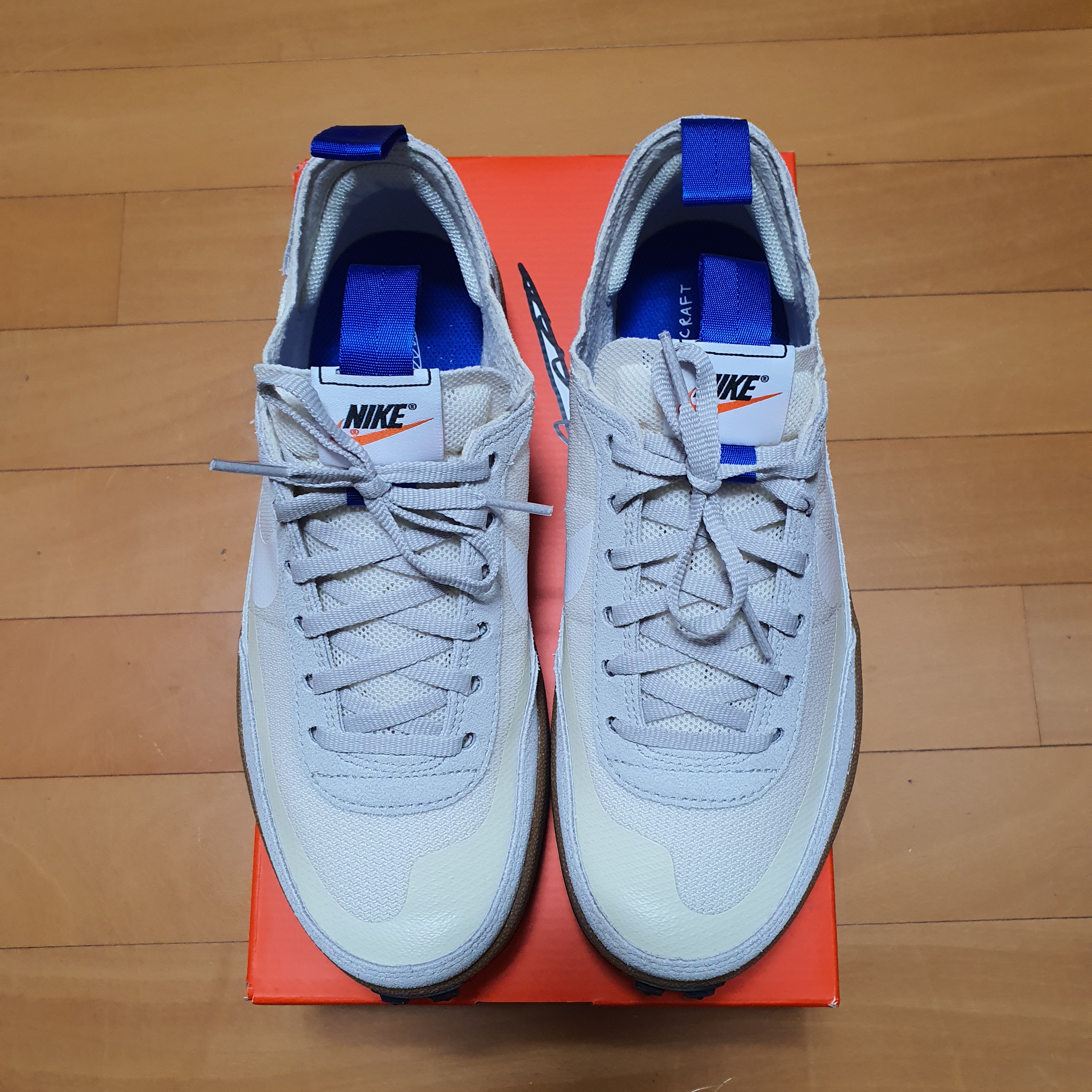 Nike x Tom Sachs General Purpose Shoe Light Cream 착용 스타일