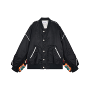 DISCOVERED Crochet Sleeve Lite MA-1 Black - 26SS